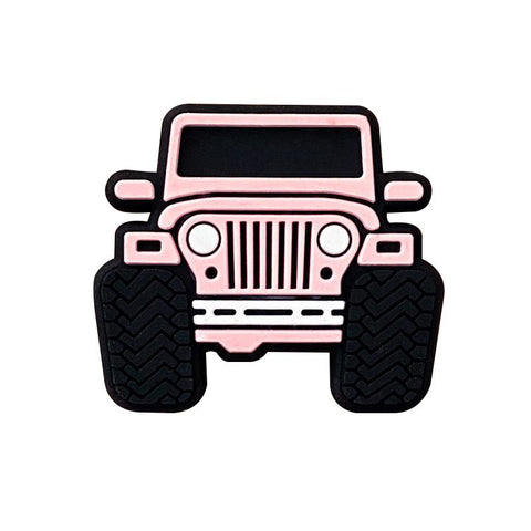 10Pcs Baby Silicone Beads BPA Free Jeep Car  Silicone DIY Pacifier Chain Care-TB00815-Veeddydropshipping