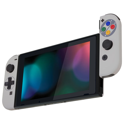 Replacement Housing JoyCon Shell Buttons SNES Classic Soft Touch -CE01346-Veeddydropshipping