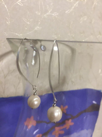 V-shaped Earring French Hooks Findings Ear Hook  Settings Base-JW01592-Veeddydropshipping