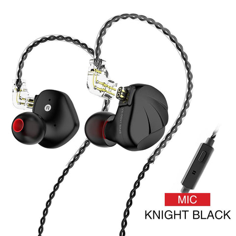 Hybrid Metal Earphone IEM HIFI DJ Monitor Running Sport-Veeddydropshipping