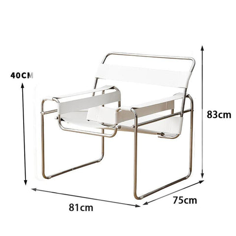 Lazy Sofa Vasily Nordic Saddle Leather One Table-HA01582-Veeddydropshipping