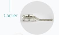 Curtain Track Accessories Belt Runners Carries Gear Box Plug Motor-TI01069-Veeddydropshipping