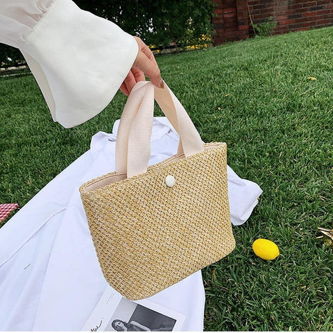 Totes Summer Bohemian Handmade Weaving Bags Women-BS00237-Veeddydropshipping