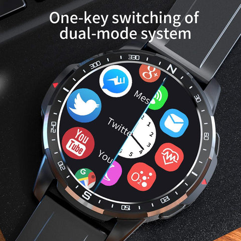 Touch ScreenBluetooth Sports Dual Camera Gaming Watch-JW00844-Veeddydropshipping