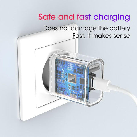 For Apple PD 20W USB C Chargers Type C Fast Charge Adapter-PA00353-Veeddydropshipping