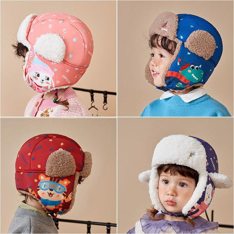 Kocotree Kids Winter Baby Child Hat Girls Boys Christmas Thicker Warm Caps-TB00454-Veeddydropshipping