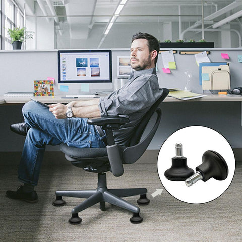 Office Swivel Caster Felt Pad Home Stool-HA01691-Veeddydropshipping
