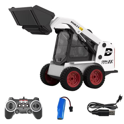 1:14 Electronic RC Car 2.4G Remote Control Engineering Car RC Loader Electric-TB01451-Veeddydropshipping