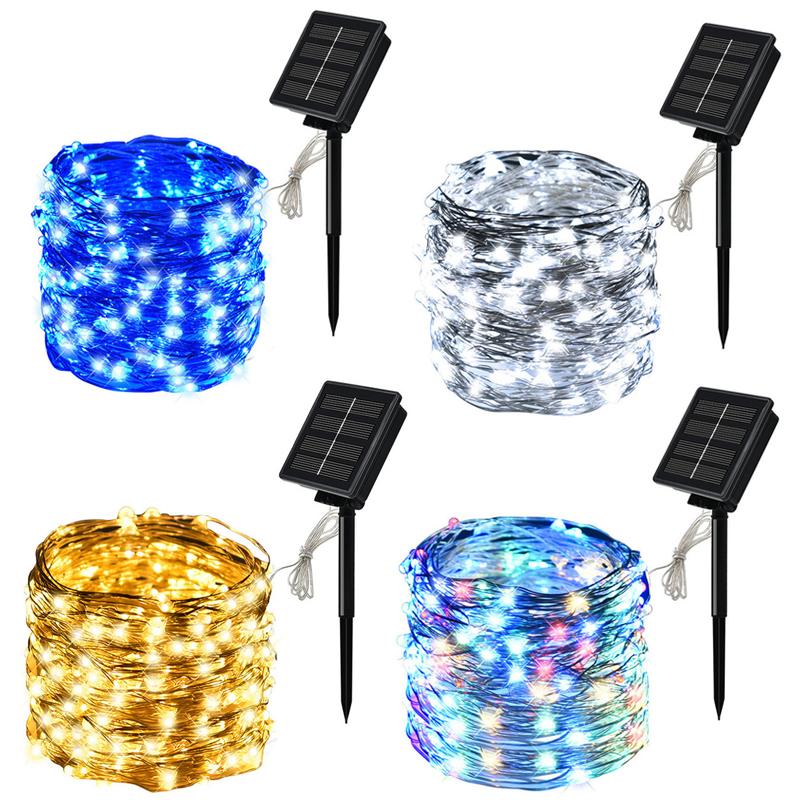 Solar Lighting Strings Outdoor Waterproof Fairy Garland String Lights-TI00920-Veeddydropshipping