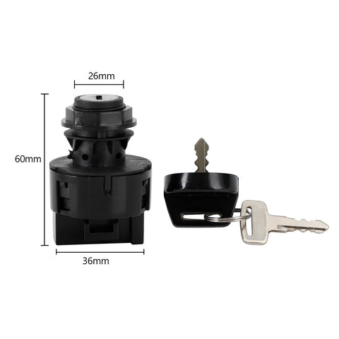 Artudatech 6-PIN 4 POSITION IGNITION KEY-AM01199-Veeddydropshipping