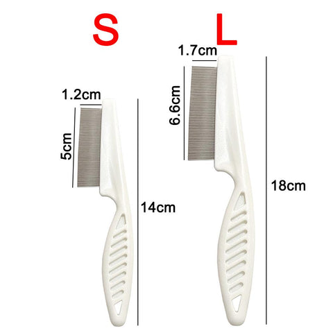 Pet Cat Comb Anti Lice Stainless Steel-HA01383-Veeddydropshipping