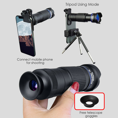 Phone Camera Lens 36X HD Zoom Telephoto Lens Universal Cell Phone Camera Lens With-PA00654-Veeddydropshipping