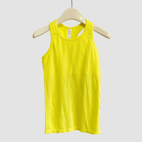Fitness Crop Tops Built in Bra Yoga Sleeveless Vest Solid-OS01466-Veeddydropshipping