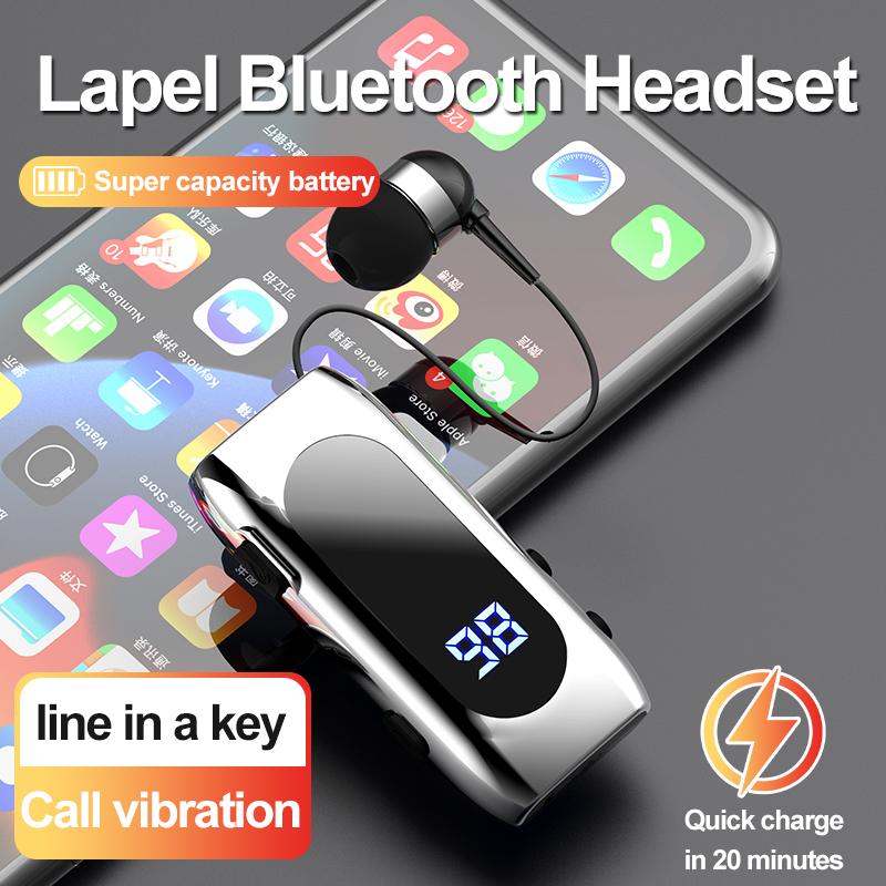 Earphone Bluetooth with Wire Headphone Call-Veeddydropshipping