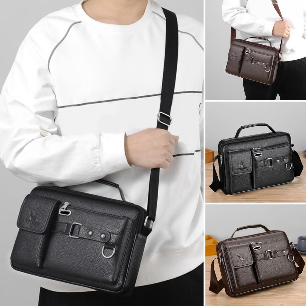 Comfortable Handle Multi Pockets Business Bag for-BS00437-Veeddydropshipping