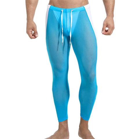 Transparent Man Underwear Breathable Men&#39;s Lingerie Leggings Sleep-MF01549-Veeddydropshipping