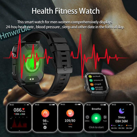 Smart Watch Men For Android Ios Watches Waterproof-JW01029-Veeddydropshipping