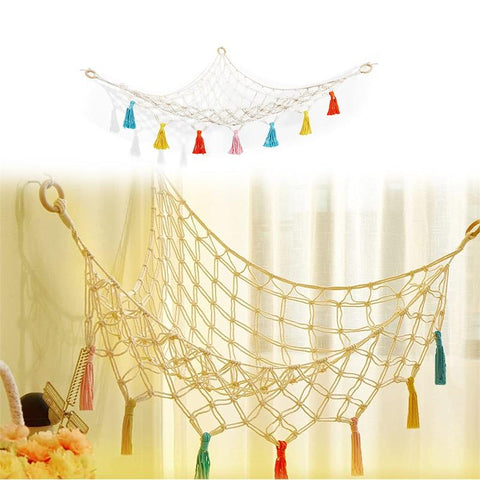 Animal Net Hammock Plush Toy Organizer Storage-HA01646-Veeddydropshipping