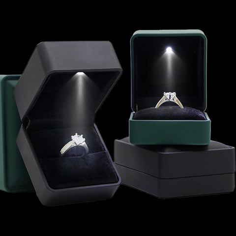 LED Jewelry Box  Display Case Packaging Showcase Boxes -JW01729-Veeddydropshipping