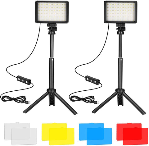 LED Photography Video Light Panel Lighting Photo Studio Lamp Kit With Tripod -CE00355-Veeddydropshipping