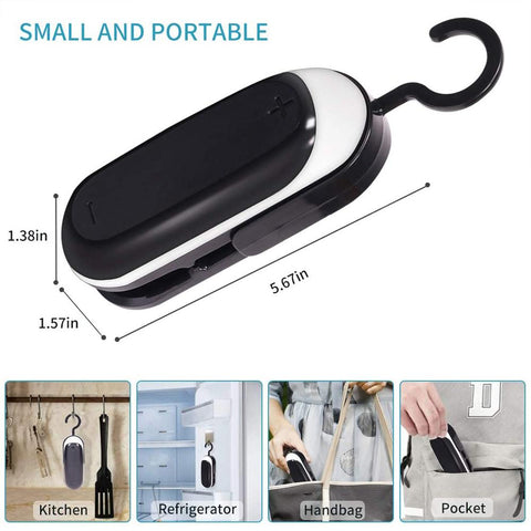 Mini Bag Sealer Portable Food Sealer Handheld-HA00946-Veeddydropshipping
