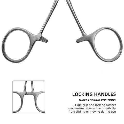 6.3inch Stainless Steal Fishing Forceps Hemostatic Forceps Fishing Hook Remover Fishing -OS00498-Veeddydropshipping