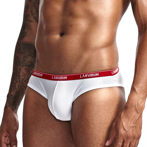 Briefs Gay Sissy Penis Pouch Low Waist Cotton Comfort-MF01500-Veeddydropshipping