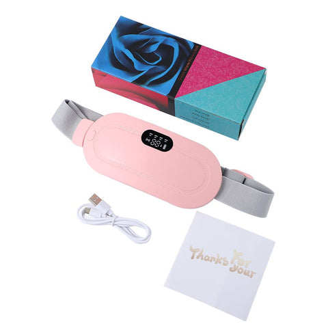Vibrator Heating Belt for Menstrual Relief Pain Waist Stomach-BH01397-Veeddydropshipping