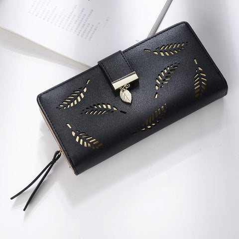 multi-card position creative hollow leaf mobile phone-BS00642-Veeddydropshipping