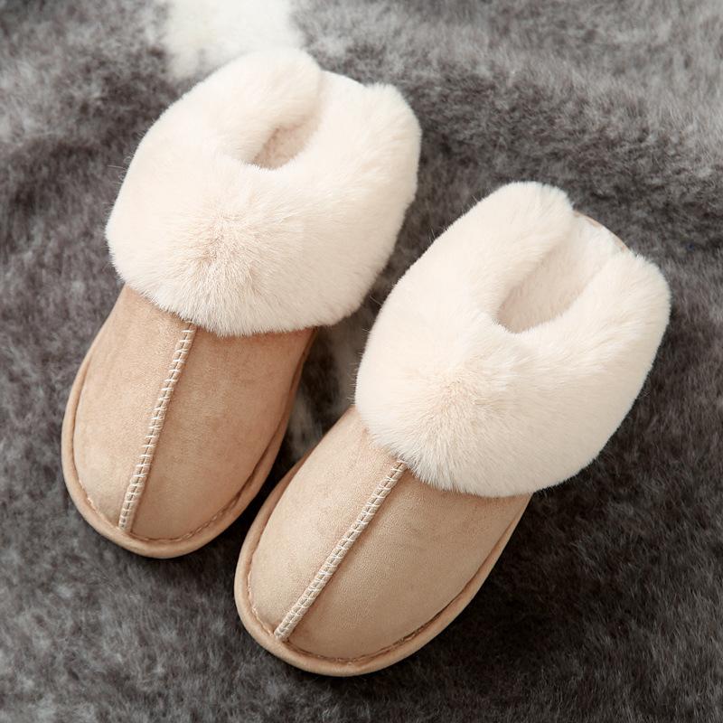 Suede Fashion New Warm Indoor Men Slipper Sandals Home-BS01114-Veeddydropshipping