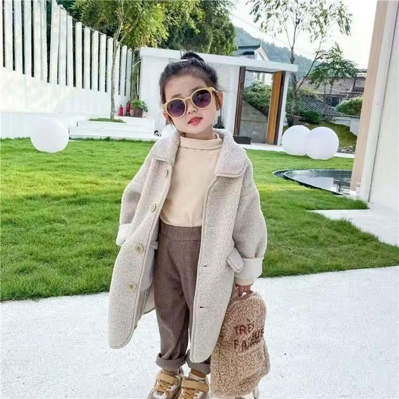 Baby Toddler Boy Plaid Lapel Collar Coat Jacket-Veeddydropshipping