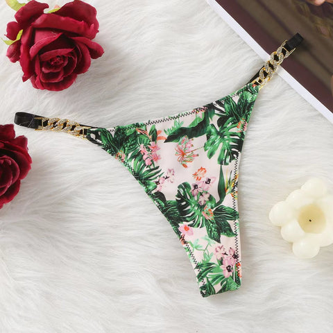 Sexy Women Diamonds Panties Low Waist-WF00994-Veeddydropshipping