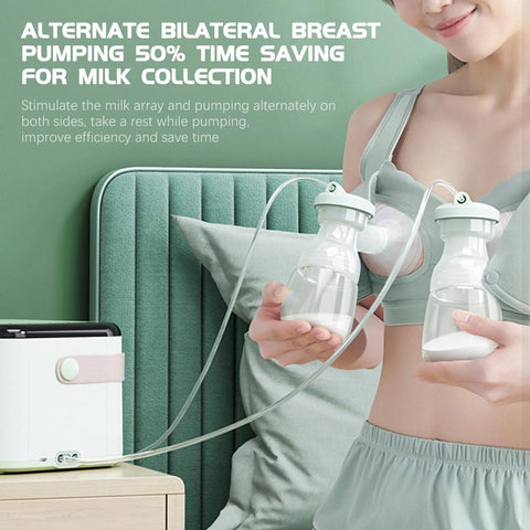 Electric Breast Pump Silent and Painless Fully Automatic and UV Sterilizer-TB00647-Veeddydropshipping