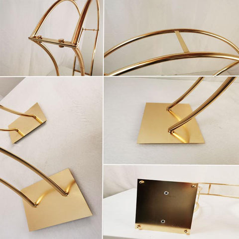 Wedding Arch Flower Stand MetalFlower vase-HA00734-Veeddydropshipping
