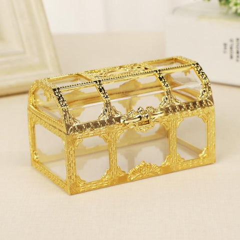 Vintage Golden Pirate Treasure Storage Box-HA00811-Veeddydropshipping