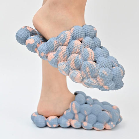 Massage Slippers Summer House Shoes Platform Bubble-BS01105-Veeddydropshipping