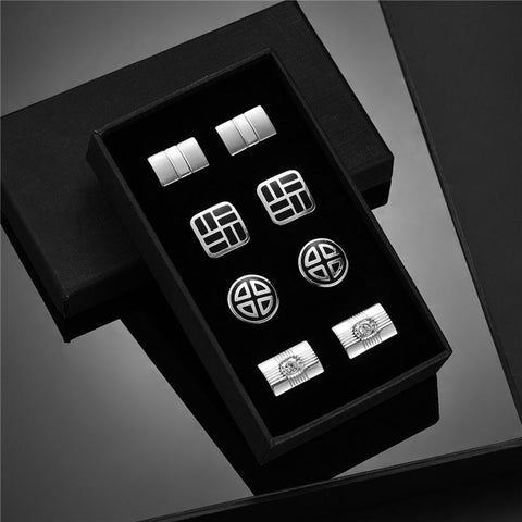 Luxury For Mens Man Shirt Cufflink Wedding Guest Gifts -JW01311-Veeddydropshipping