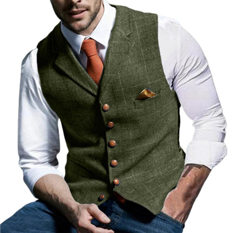 Waistcoat Punk Style Casual  Handsome Sleeveless-MF01316-Veeddydropshipping