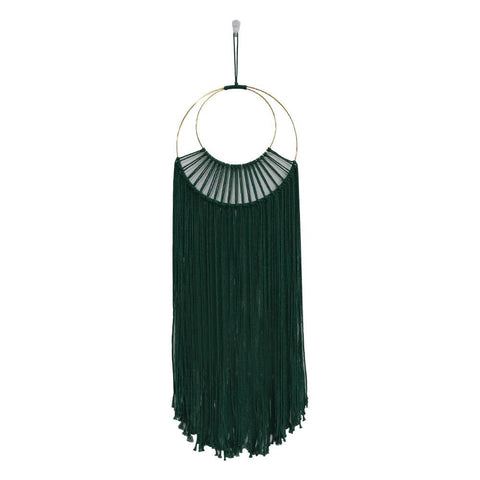 Creative Metal Round Cotton Wall Decoration-HA00215-Veeddydropshipping