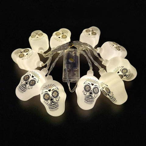 Halloween LED String Lights Pumpkin Skeletons Lights-HA00614-Veeddydropshipping