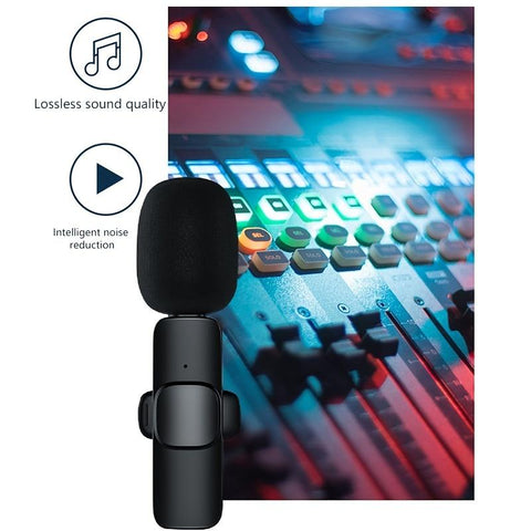 K35 Lavalier Recording Microphone LIVE Broadcast Outdoor Interview -CE01242-Veeddydropshipping