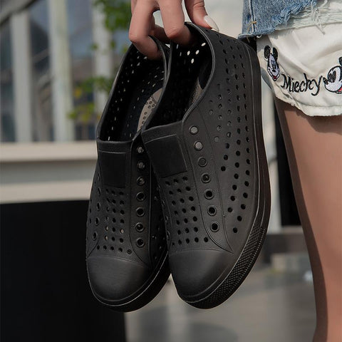 Hollow Out Breathable Beach Slippers Man Flip Flops-BS01580-Veeddydropshipping