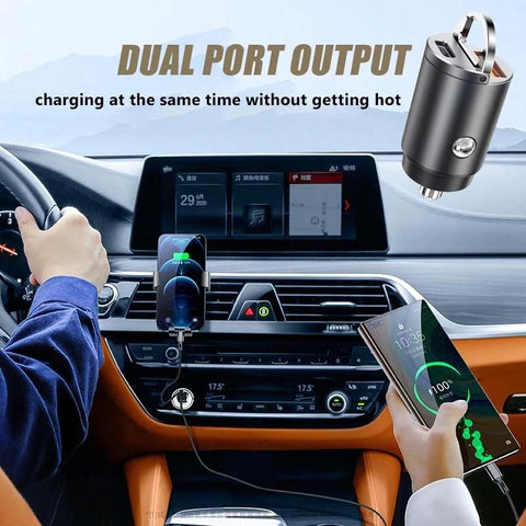 Mini Stealth Car Adapter QC 4.0 3.0 Quick-PA01167-Veeddydropshipping