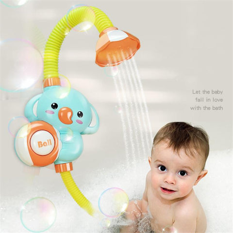 Bath Toys Baby Water Game Elephant Model Faucet Shower Electric-TB00749-Veeddydropshipping
