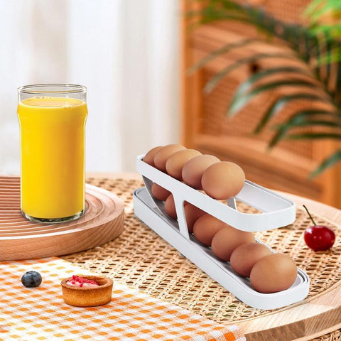 Rolling Egg Holder Auto Rolling Design Egg Container-HA00956-Veeddydropshipping