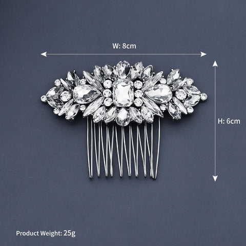 Wedding Hair Combs Hairpins Clips for Bride Women  -JW00497-Veeddydropshipping