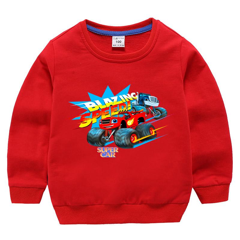 Autumn 2022 Children&#39;s Blaze and The Monster Machines Clothes-TB01375-Veeddydropshipping