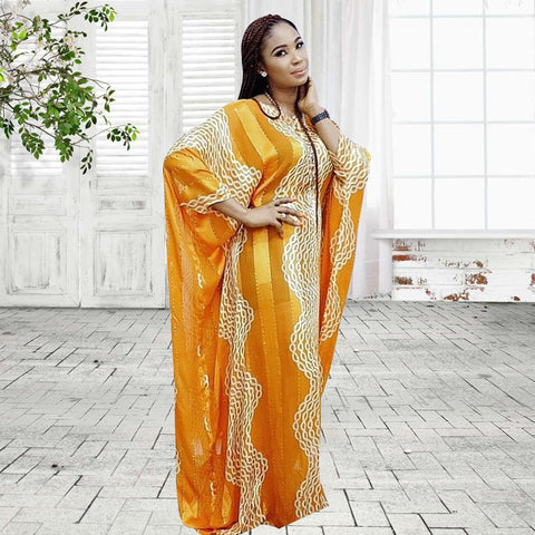 African Dresses Women Dashiki Long Dress-WF01528-Veeddydropshipping