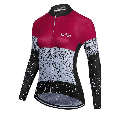 Cycling Long Sleeve Shirt,Quick Drying Blouses Women's Cycling Clothing Free-OS00998-Veeddydropshipping