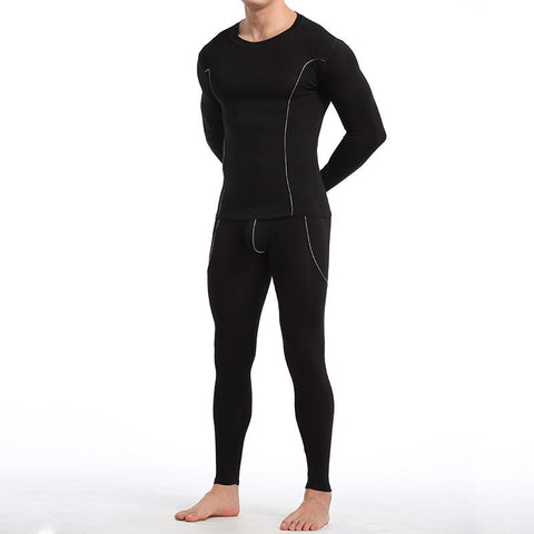 Men Winter Thermo Underwear Long Johns Winter Clothes Men Thick Thermal-MF01628-Veeddydropshipping